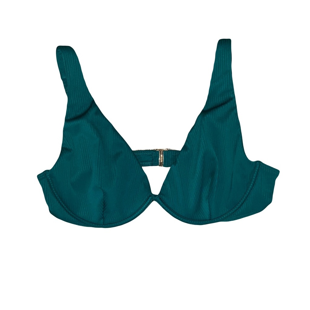 Hollister Dark Green XXL Bikini Top